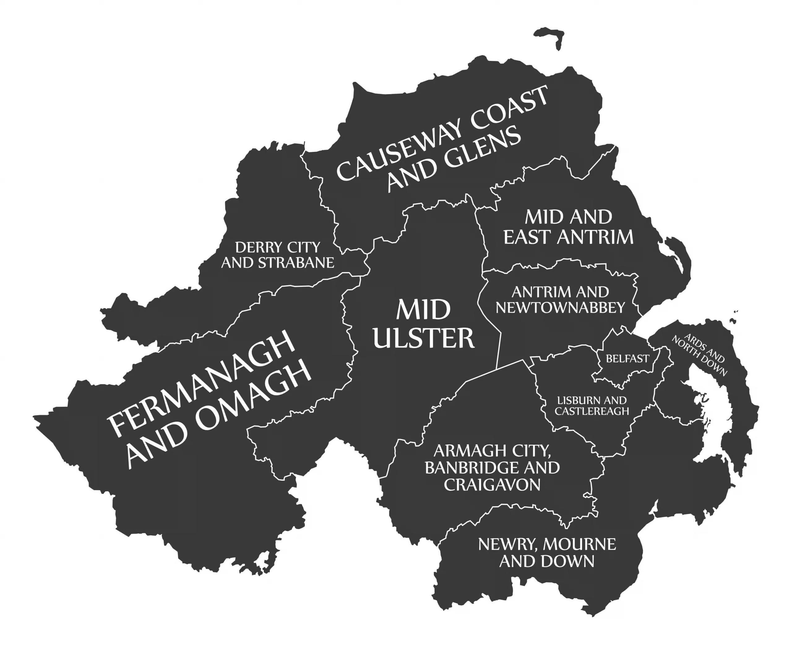 Northern Ireland block patterns